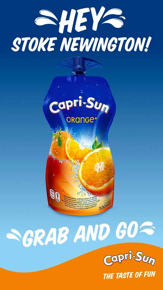 Capri-Sun Summer D6 poster - location Dynamic